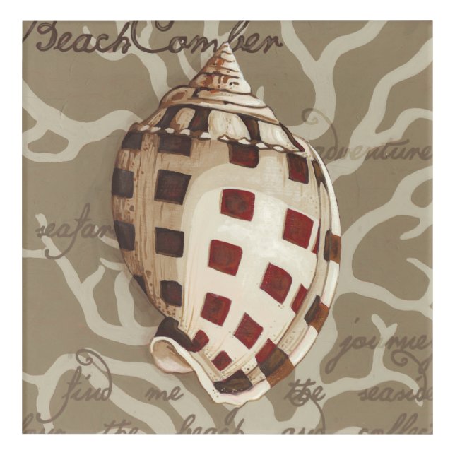 Seaside Sonnet I Acrylic Print (Front)