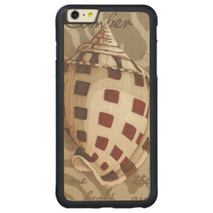 Seaside Sonnet I Carved Maple iPhone 6 Plus Bumper Case