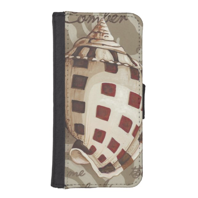 Seaside Sonnet I iPhone Wallet Case (Front)