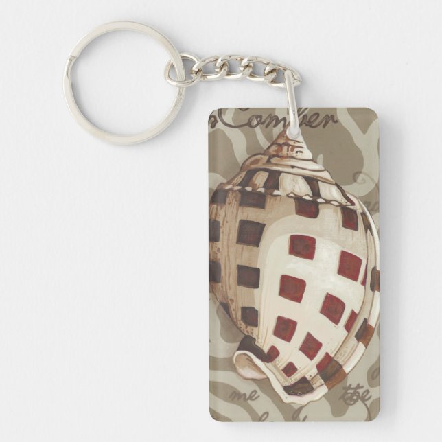 Seaside Sonnet I Keychain (Front)