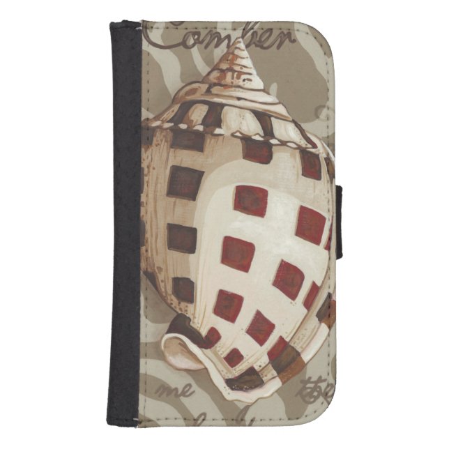 Seaside Sonnet I Samsung Galaxy Wallet Case (Front)