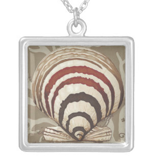 Seaside Sonnet II Silver Plated Necklace