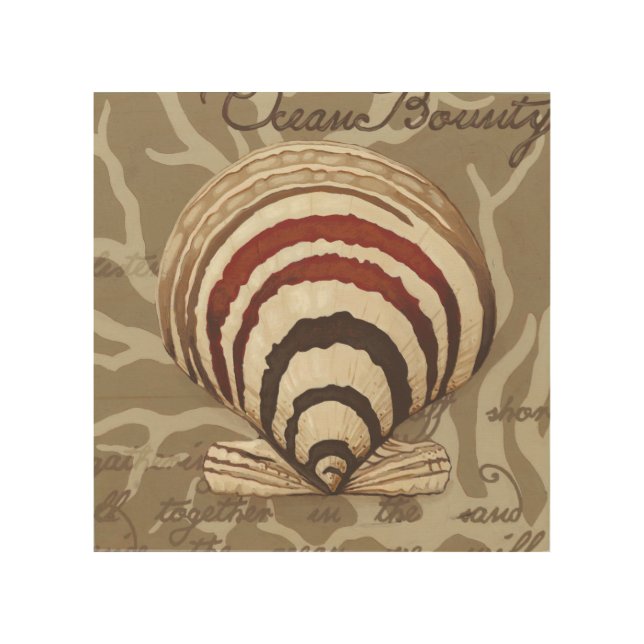 Seaside Sonnet II Wood Wall Decor (Front)