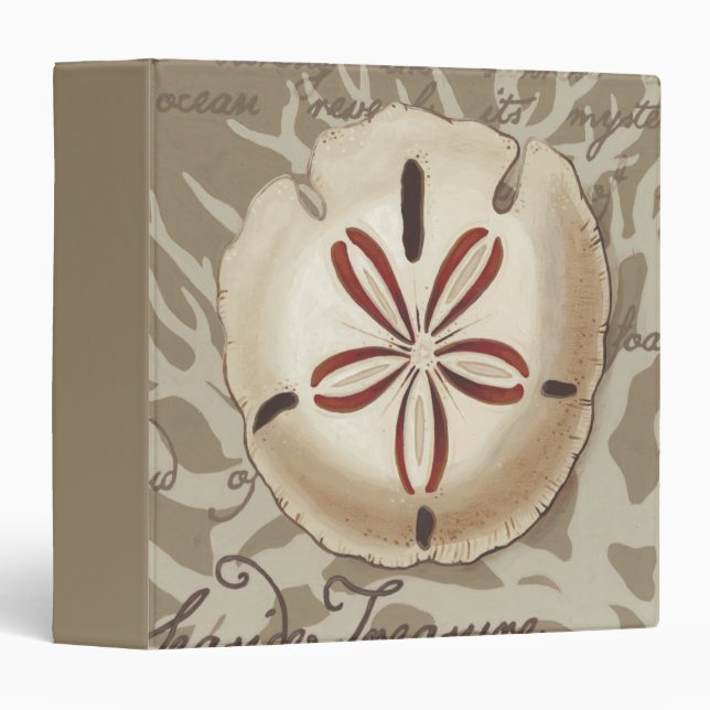 Seaside Sonnet III 3 Ring Binder (Front/Spine)