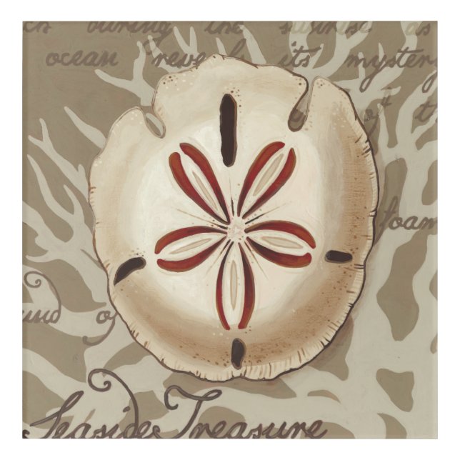 Seaside Sonnet III Acrylic Print (Front)