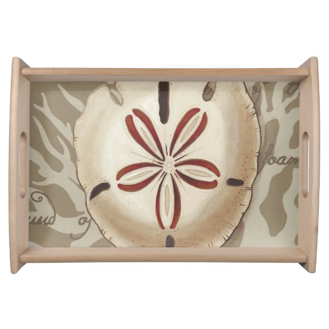 Seaside Sonnet III Serving Tray (Front)