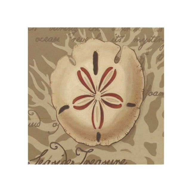 Seaside Sonnet III Wood Wall Art (Front)