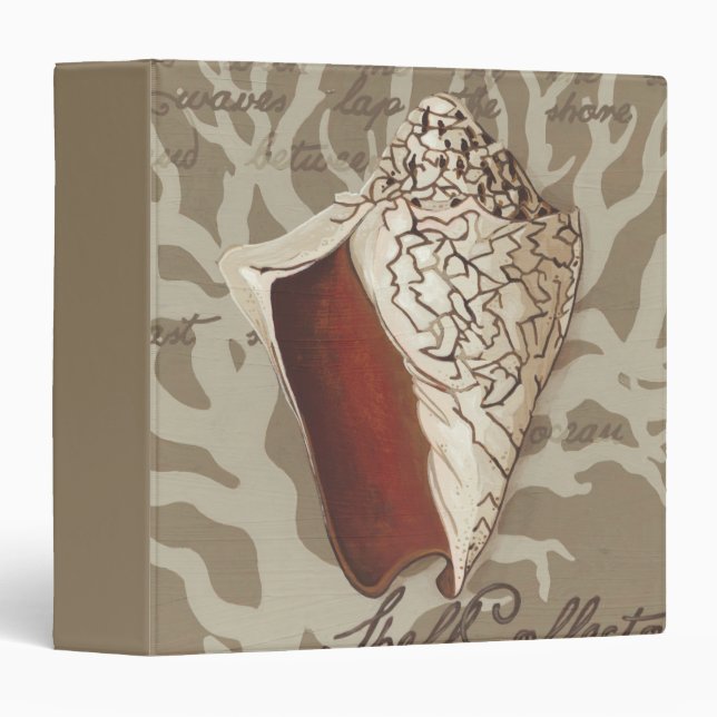 Seaside Sonnet IV 3 Ring Binder (Front/Spine)