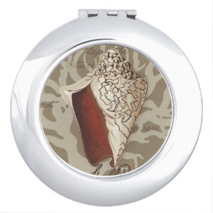 Seaside Sonnet IV Compact Mirror
