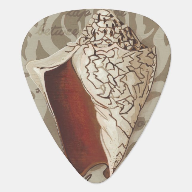 Seaside Sonnet IV Guitar Pick (Front)