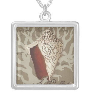 Seaside Sonnet IV Silver Plated Necklace