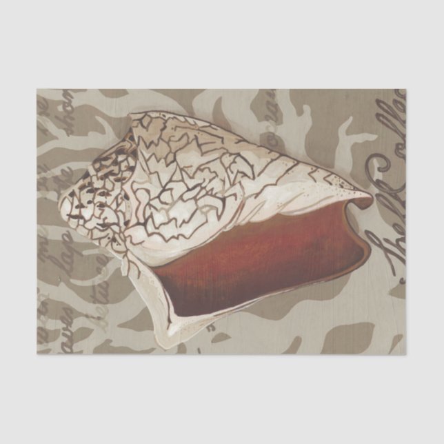 Seaside Sonnet IV Tissue Paper (Front)