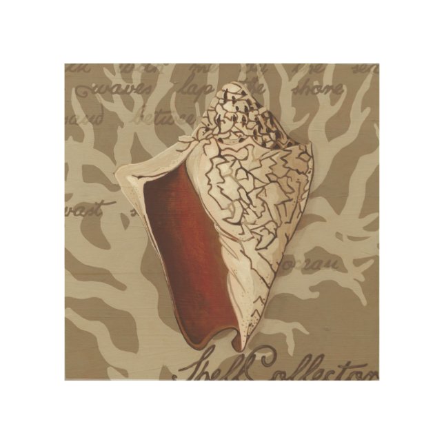 Seaside Sonnet IV Wood Wall Decor (Front)