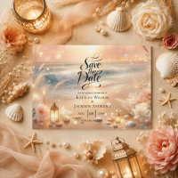 Seaside Sparkle and Sunset Dreams Wedding