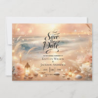 Seaside Sparkle and Sunset Dreams Wedding