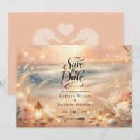 Seaside Sparkle and Sunset Dreams Wedding