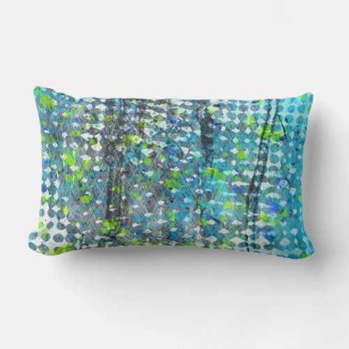 Seaside Storm Lumbar Pillow