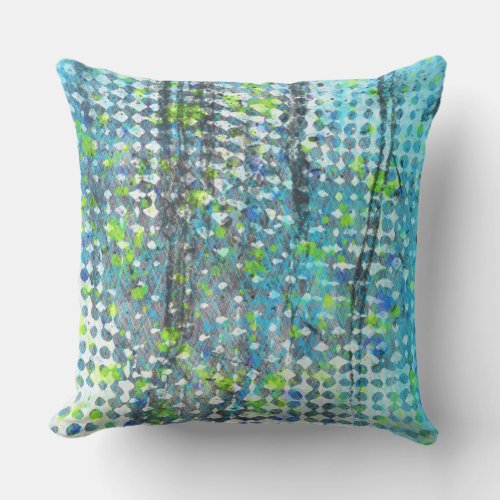 Seaside Storm Outdoor Pillow