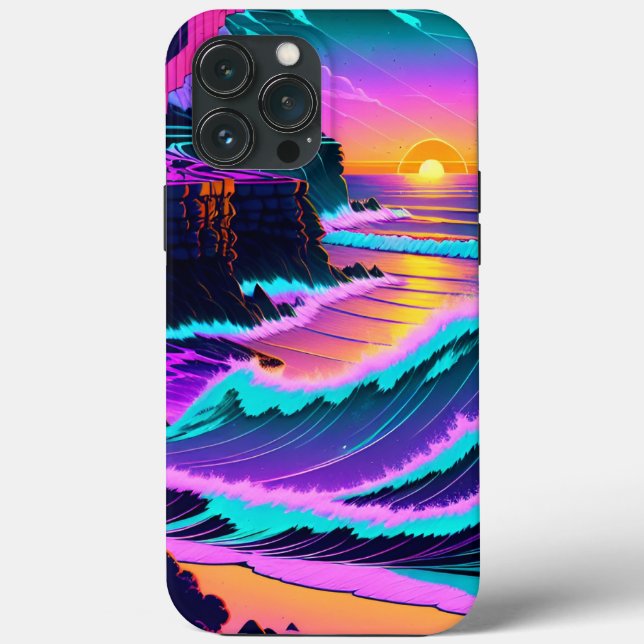 Seaside Sunset Case-Mate iPhone Case (Back)