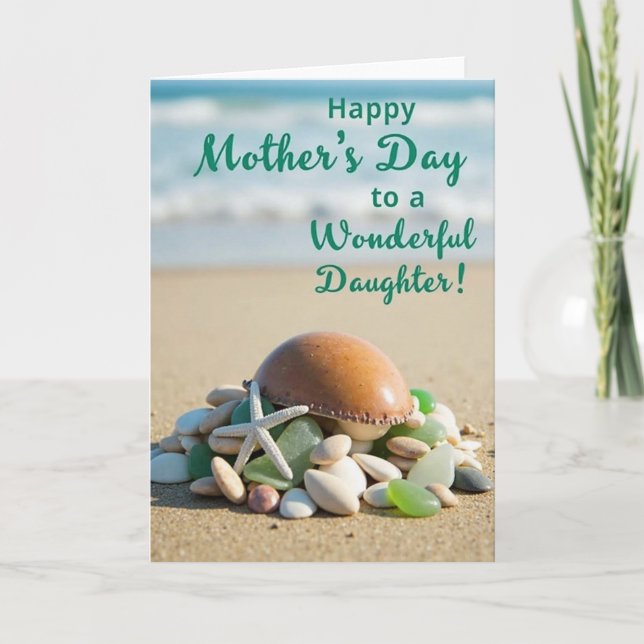 Seaside Sweet Mothers Day Card (Front)
