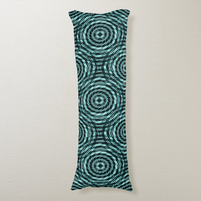 Seaside Swirls.... Body Pillow (Front Vertical)