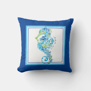Seaside Throw Pillow