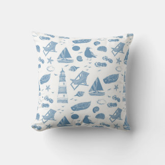 Seaside Throw Pillow