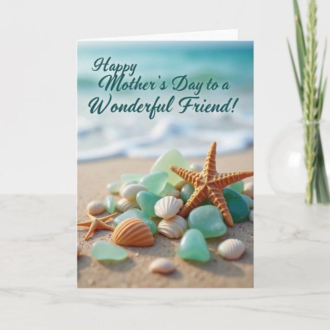 Seaside Treasures Mothers Day Card (Front)