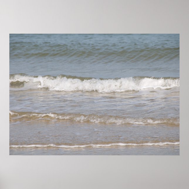 Seaside views - water poster (Front)