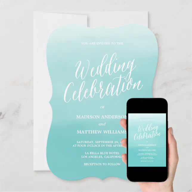 Seaside | Wedding Invitation | Zazzle