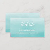 Seaside | Wedding Website Card (Front/Back)