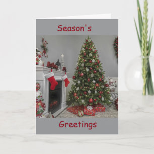 SEASNON'S GREETING TO A "SPECIAL FRIEND" HOLIDAY CARD