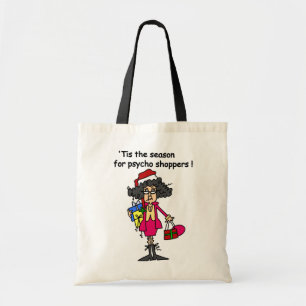 Season For Psycho Shoppers Tote Bag