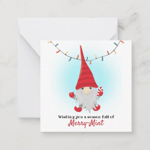 Season Full of Merry Mint Elf Note Card