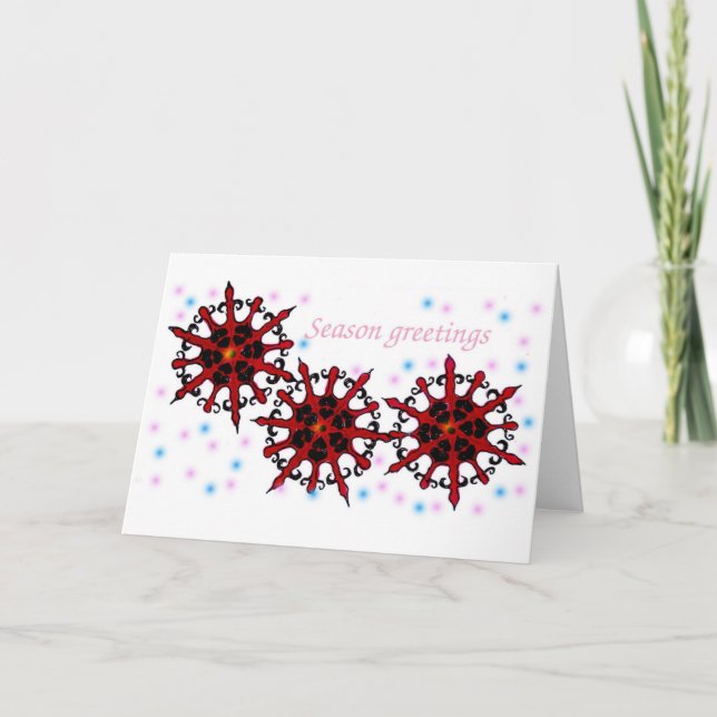 Season greetings card (Front)
