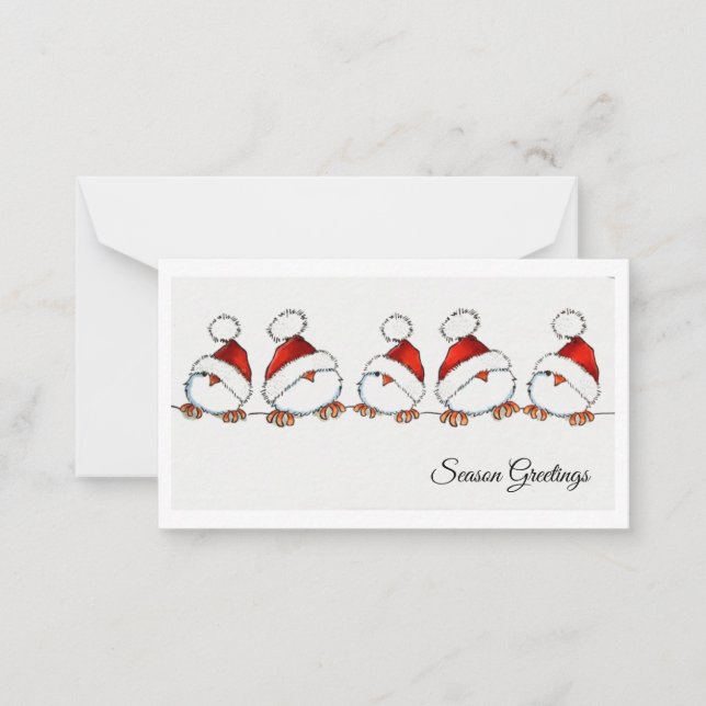 Season Greetings Note Card (Front)