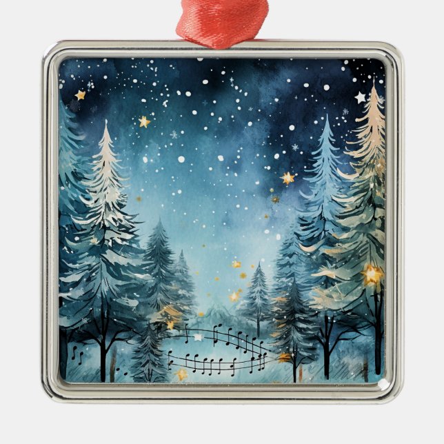 Season of Dreams Metal Ornament (Front)