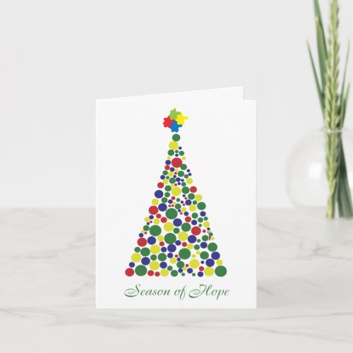 Season of Hope _ Autism Awareness Holiday Card