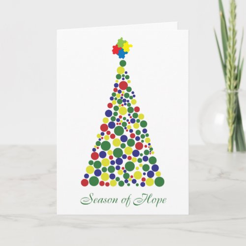 Season of Hope _ Autism Awareness Holiday Card