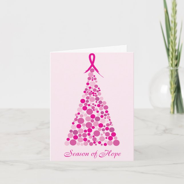 Season of Hope - Breast Cancer Holiday Card (Front)
