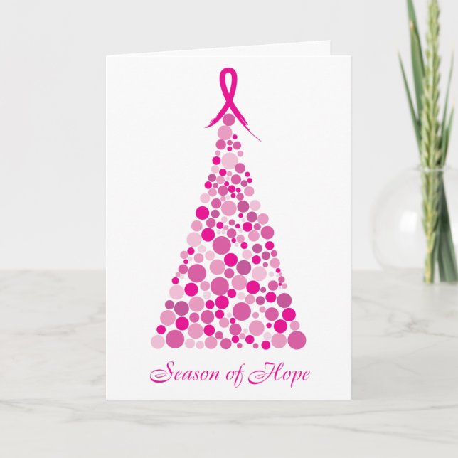 Season of Hope - Breast Cancer Holiday Card (Front)