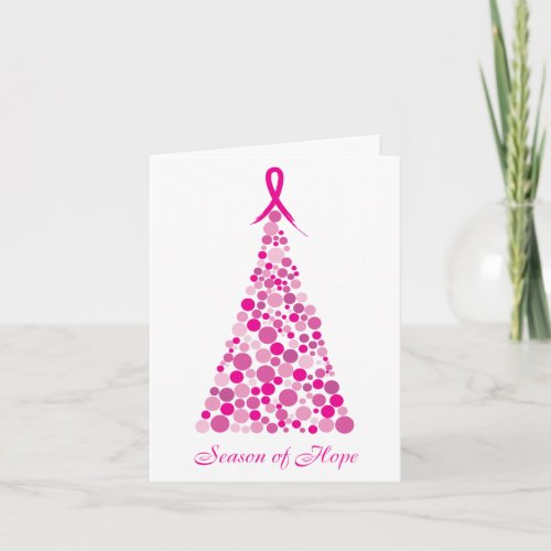Season of Hope  Breast Cancer Holiday Card