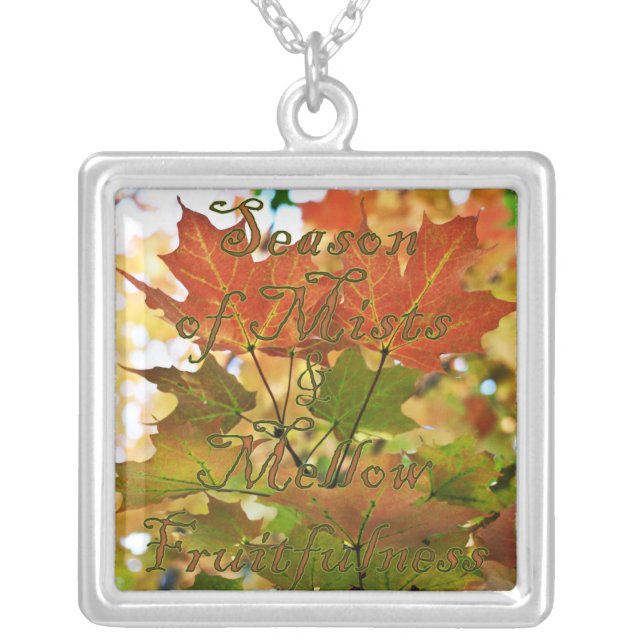 Season Of Mists Autumn Necklace (Front)