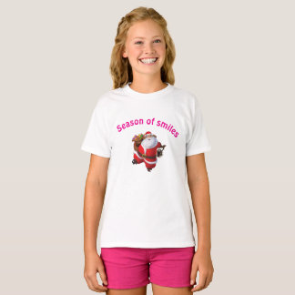 Season of Smiles.” – Cute Baby Christmas T-Shirt