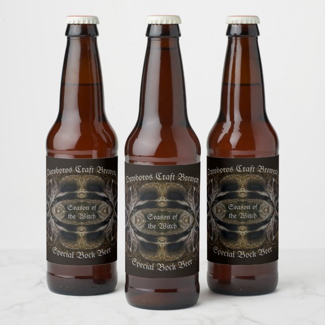 SEASON OF THE WITCH BEER BOTTLE LABEL (Bottles)