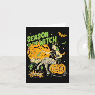 Season Of The Witch Halloween Samhain  Card