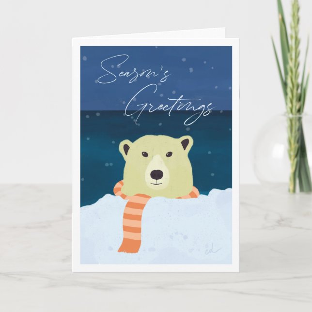 Season’s Greetings Holiday Card (Front)