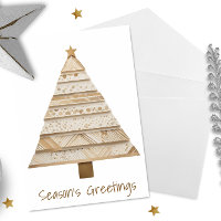 Season’s Greetings Neutral Washi Tape Tree