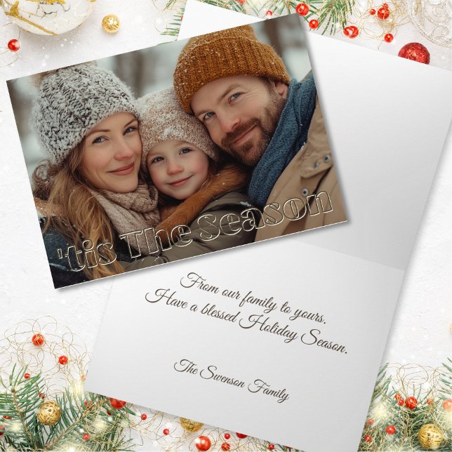 Season’s Greetings Photo Card (Creator Uploaded)