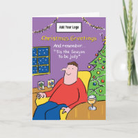 Season to be Jolly. Company Christmas Card